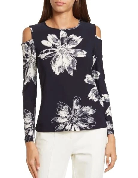 Tops florales para mujer Donna Karan