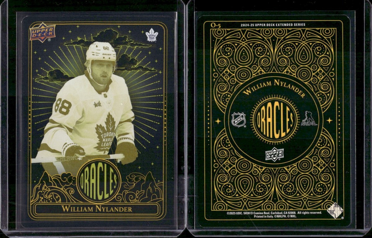 2024-25 Upper Deck Extended Series Oracles William Nylander | eBay