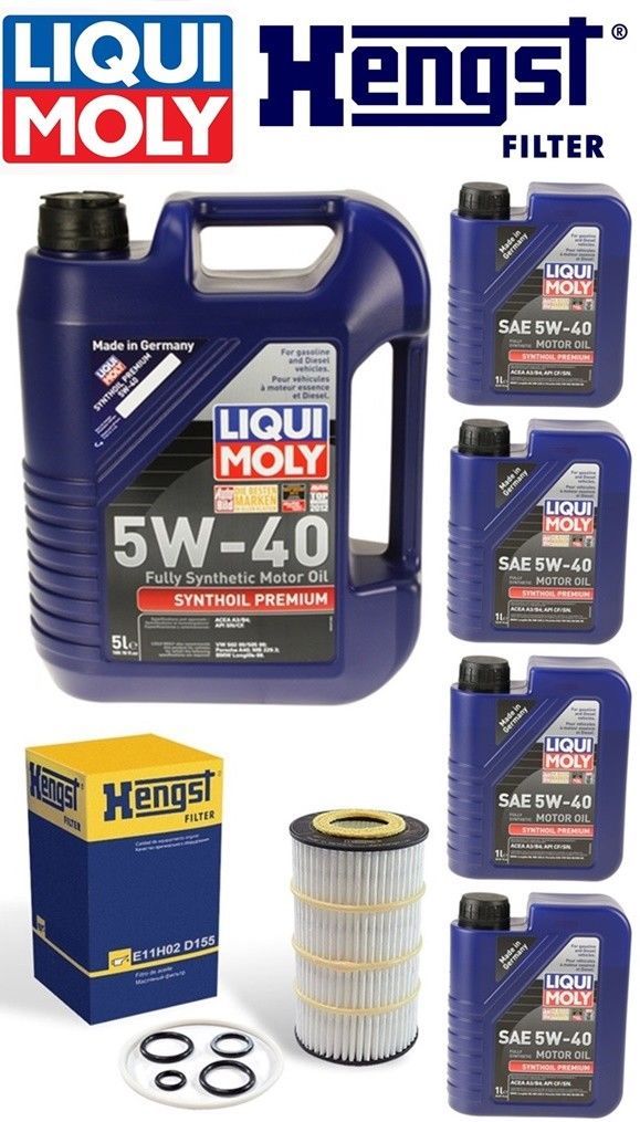For Dodge Sprinter 0306 Oil Change Kit w/LIQUIMOLY 5W40 & Hengst