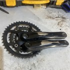 Shimano Deore FC-M442 Triple Crankset 9/16 ISIS Drive 175mm Arms 22/32/44T Mega9