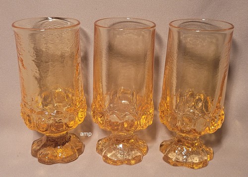 Franziskaner Madeira Cornsilk gelb (3 Stück) Eistee Glas (6 1/2") TOP!