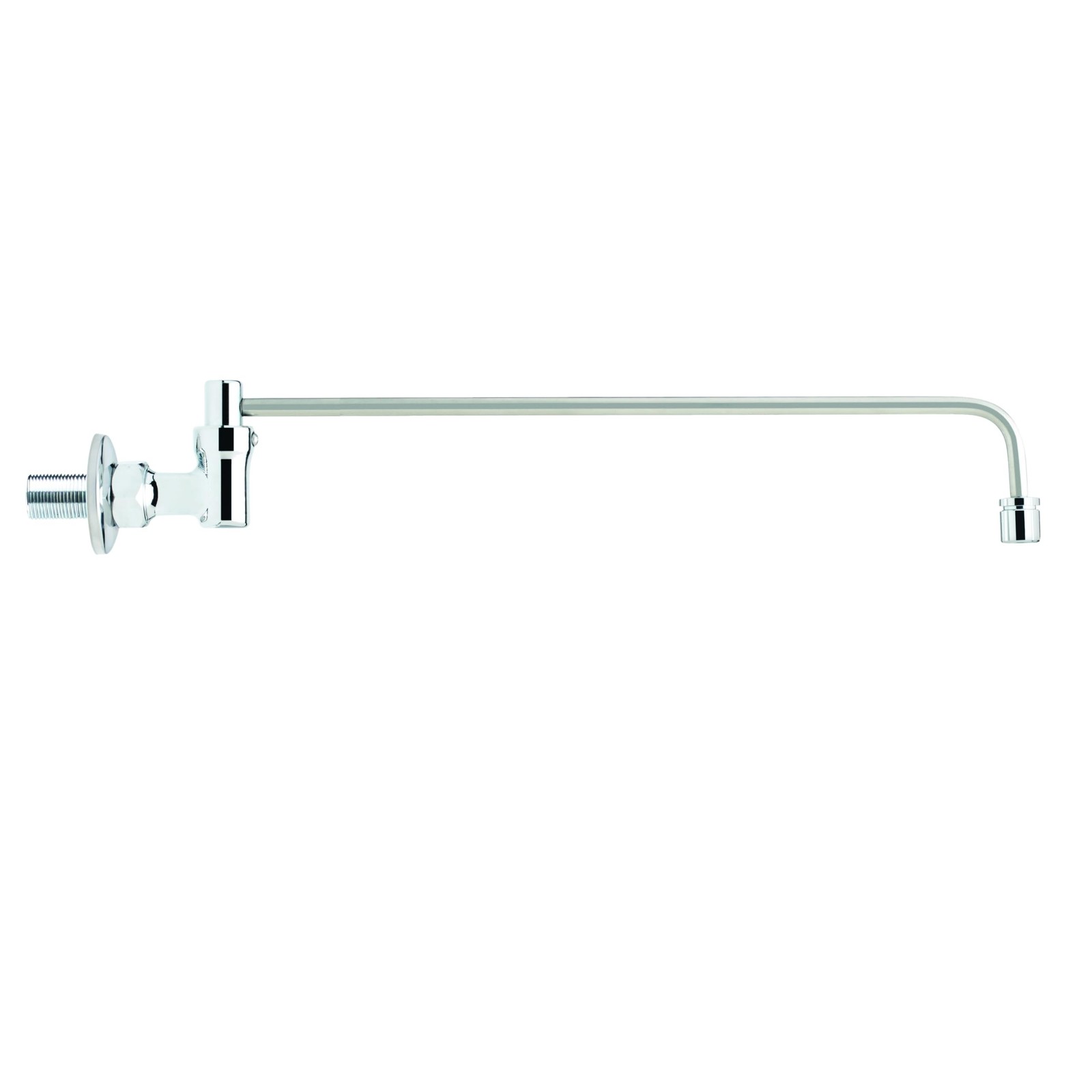 Krowne 14-812L Wok Faucet Wall Mount 17" Swing Spout for Commercial Kitchen |...