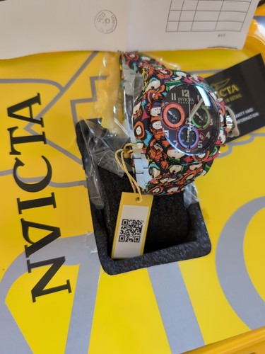 Invicta South Park Man Of War Uhr und gelbes Invicta Gehäuse nagelneu nie benutzt - Bild 5 von 24