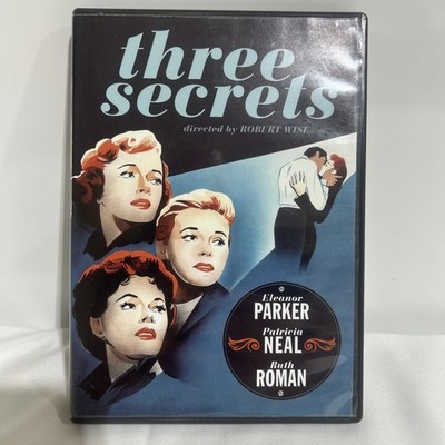 Three Secrets (DVD, 2012) MOVIE B&W Patricia Neal, Eleanor Parker, Ruth Roman