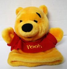 Walt Disney Winnie The Pooh 9" Plush Hand Puppet Near Mint