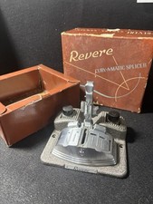 1950 Revere Curv-A-Matic, 8mm  16mm Film Splicer, Tested With Film, Orig Box