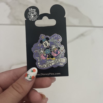 Disney Minnie Mouse Born to Shop Pin