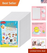 Creative Shrink Plastic Art Sheets - 25 Pieces for Fun Holiday Decorations