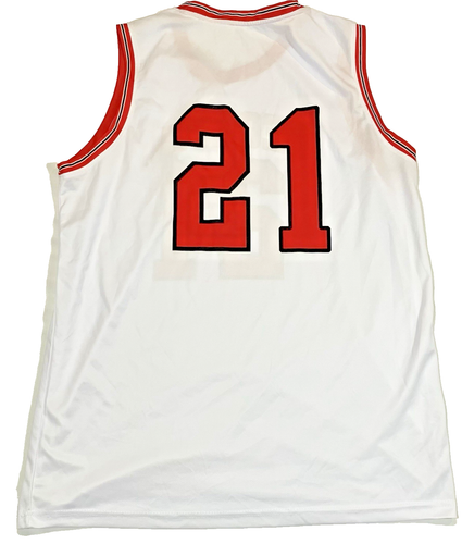 DOMINIQUE WILKINS GEORGIA BULLDOGS #21 WHITE BASKETBALL JERSEY Men Large - Picture 3 of 5