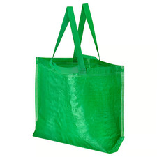 IKEA AURTIENDE Medium Green Durable Shopping Bag 17  x7x17  "-10 Gal New