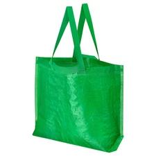 IKEA AURTIENDE Green Medium DurableReusable ShoppingBag 17 ¾x7x17 ¾ "-10 Gal New