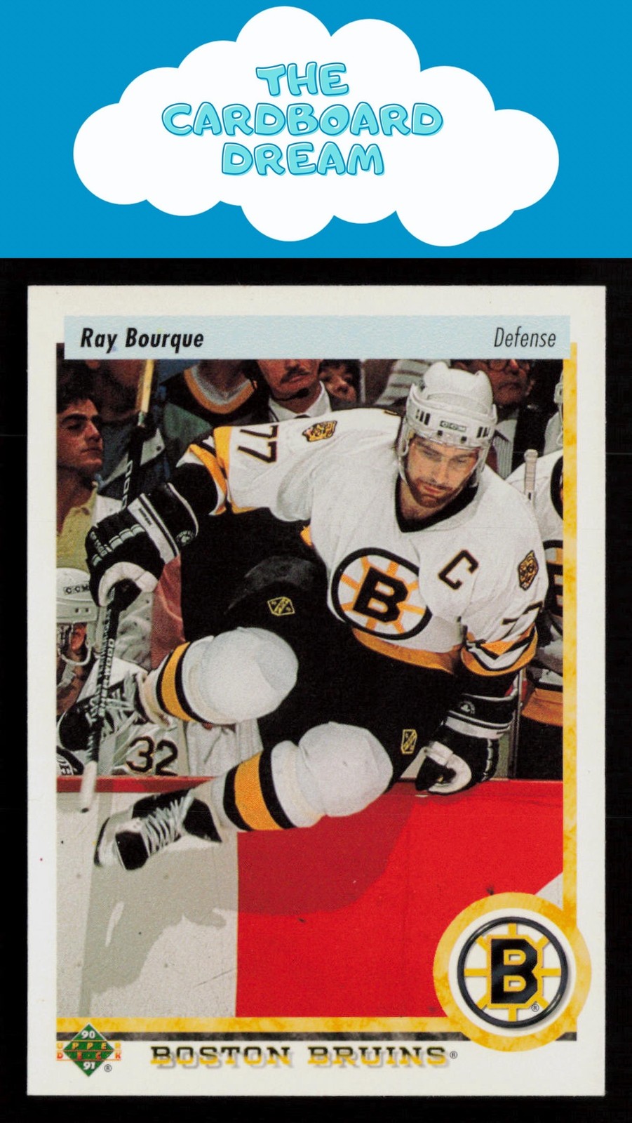 Ray Bourque 1995-96 Upper Deck #230 HOF Boston Bruins Hockey Card