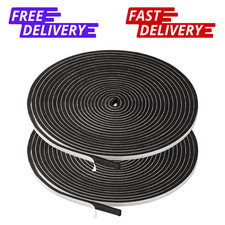 2 Rolls Weather Stripping,1/4 Inch Wide X 1/8 Inch Thick Foam Seal Tape High ...