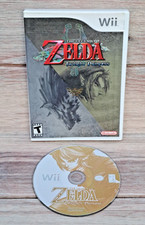 The Legend of Zelda: Twilight Princess (Nintendo Wii, 2006) Game Disc and Case