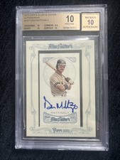2013 Topps Allen & Ginter Don Mattingly #AGA-DMT Autograph Auto BGS 10 Pristine 