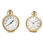 1906-1913 E. Howard Watch Co.16s 17J-21J 46-48mm Pocket Watch Lot of 2 #WB5246-3 — photo 1