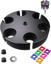 Multi Microphone Holder Aluminum/Upgraded Multi Mic Holder up to 6 Mics, Wired a