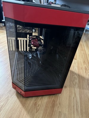 HYTE Y60 Modern Aesthetic Tempered Glass Mid-Tower ATX PC Case, Red