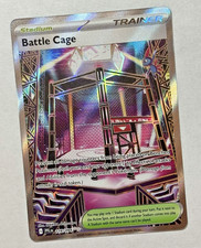 Pokémon TCG Holo Ultra Rare Full Art Battle Cage 116/94