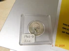 Uncirculated 1963-D Denver Mint 90% Silver Washington Quarter