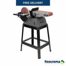 SIP Belt Disc Sander 6" x 10" 230V 1HP 750W 2980RPM with Mitre Guide and Stand
