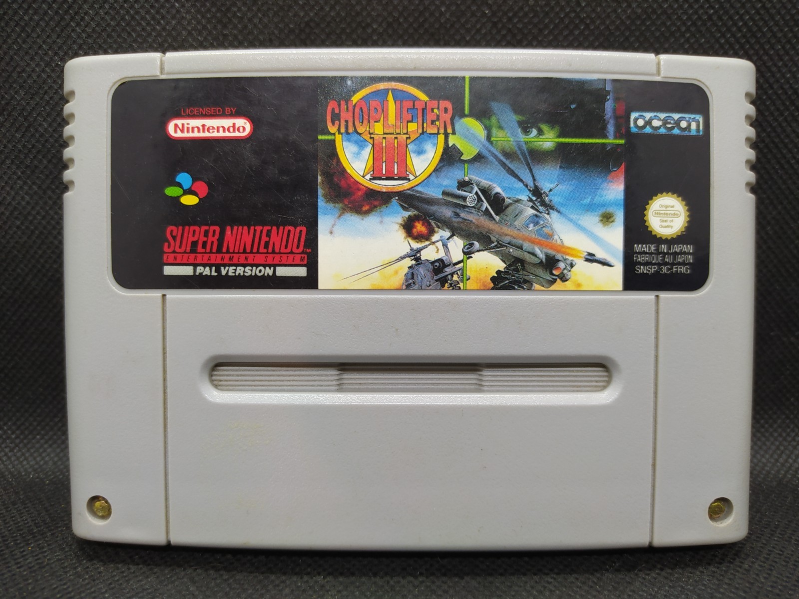Choplifter III 3 - Super Nintendo SNES EU PAL - SNSP-3C-FRG