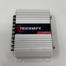 Taramps TS 400X4 4-Channel 400W Class D Car Amp, Silver/Black, 2 Ohm