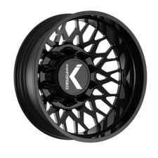 22x8.25 KG1 Forged KD019 Torture-D Black DUALLY REAR Wheel 10x285 (145mm)