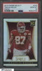 2013 Panini Select Silver Prizm #242 Travis Kelce Chiefs RC Rookie PSA 10