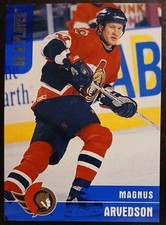 1999 - 2000 ITG Be A Player Magnus Arvedson Senators #102 Hockey Card