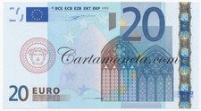 20 EURO ITALY FIRST SERIES DUISENBERG J003 2002 FDS-/FDS