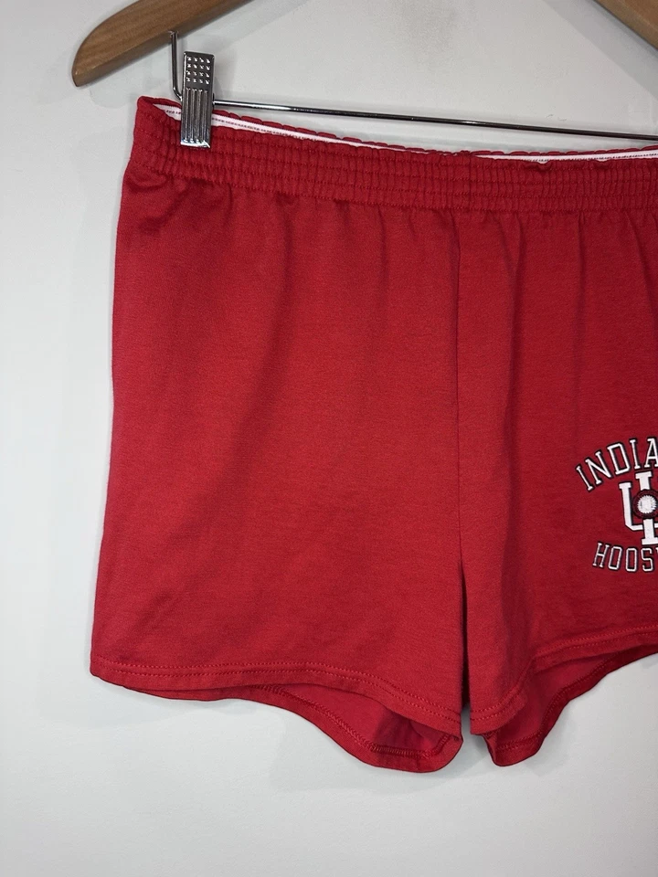 复古印第安纳州印第安纳州印第安纳州健身房田径 L 码高切 2.5 英寸短裤 IU 自行车运动 — 第 3/4 张图片