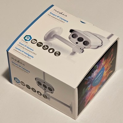 NEDIS SmartLife Außenkamera WLAN Intelligente Kamera Full HD IP67 Android & IOS