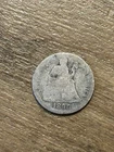 1890 Liberty Seated Dime AG
