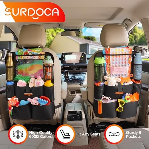 Auto Organizer und Aufbewahrung, Verbesserter Autositz Organizer mit 11 Zoll Touch - Bild 7 von 7