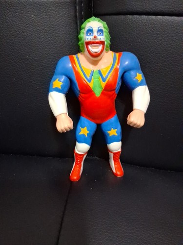 JustToys WWF WWE Bend Ems DOINK Only Displayed Nev...