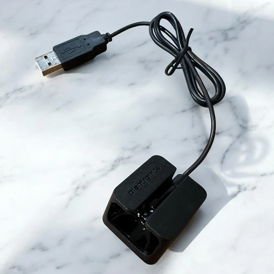 *Lote de 5* CARGADOR DE BATERÍA USB PLANTRONICS para auriculares Savi WH500 W440 y W740 Foto 2 de 4