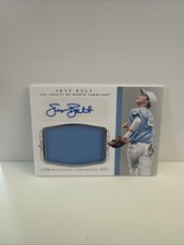 2015 Panini National Treasures Skye Bolt Player-Worn Patch Auto /99 #SB UNC