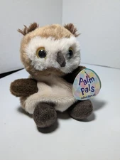 Aurora World Plush - Palm Pals - BARNIE the Owl (5 inch) -New Stuffed Animal Toy