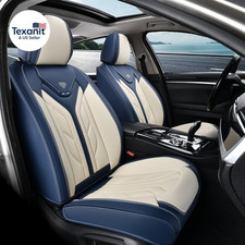 Car Seat Covers Front Seats Only, Leather Car Seat Protectors, Waterproof Seat C