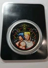1oz  "Contra" Colorized Silver Round  184/250 #692