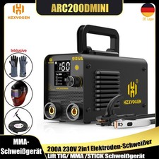 HITBOX 200A Mini ARC LED Schwei&szlig;ger&auml;t 220V E-Hand MMA Schwei&szlig;ger&auml;t Inverter IGBT