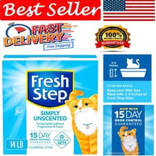 Activated Charcoal Technology: Simply Unscented Clumping Cat Litter, 14 lbs 1.36 per pound