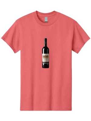 Australia-Shiraz-Wine Mens Graphic Tee, 100% Cotton, Casual Summer Wear