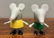 Peppa Pig Emily and Edmond Elephant Friends Figures Figurines Hasbro Toys Lot