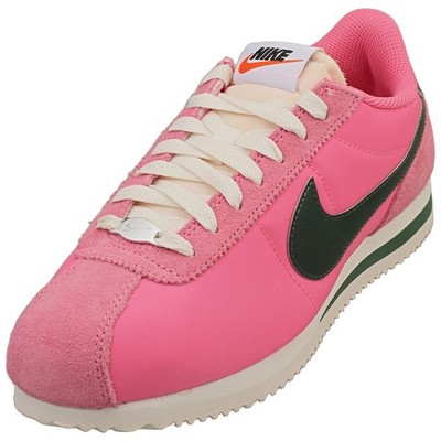 Nike Cortez Damen Fashion Sneaker Rosa Grün - 41 EU