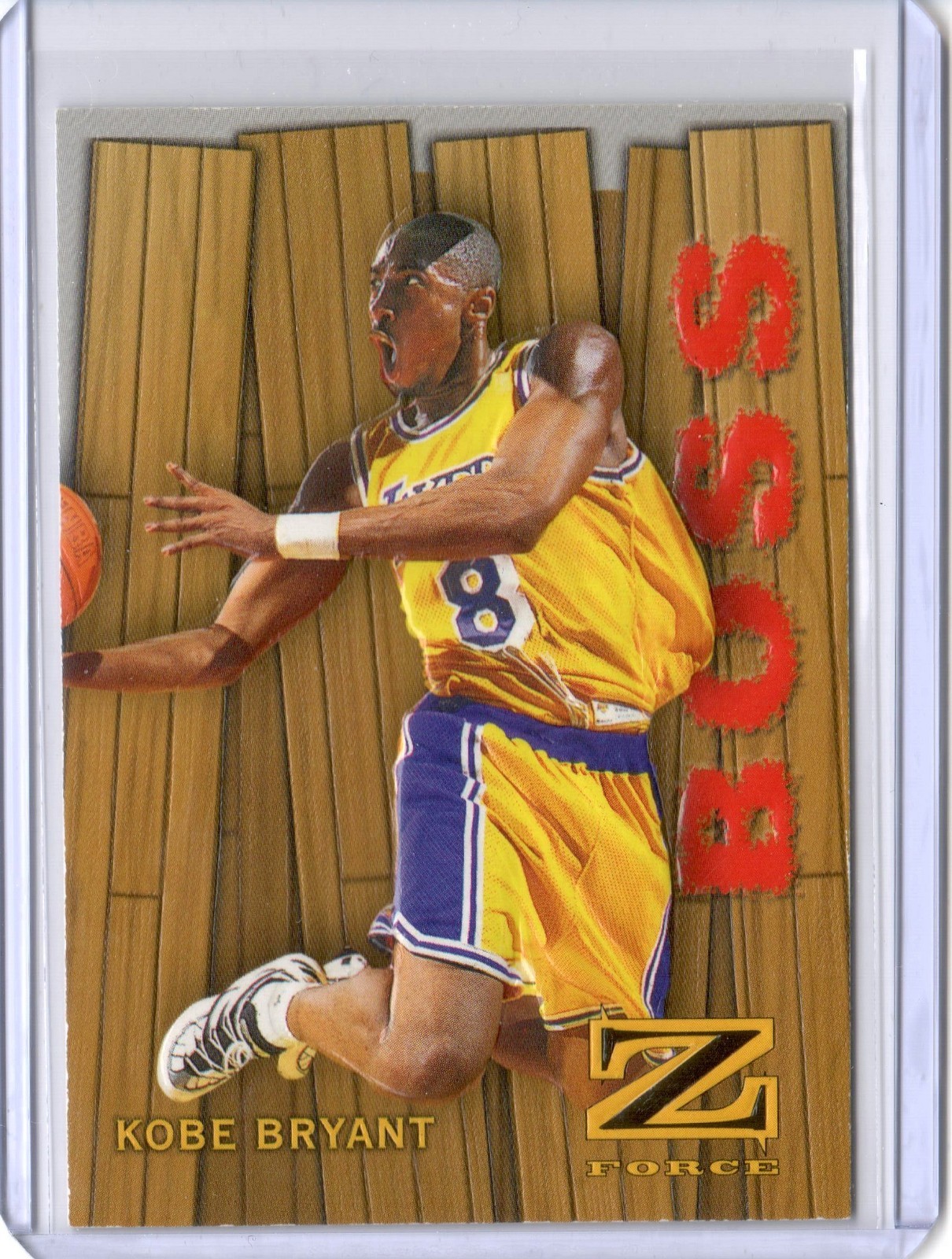 1997-98 SKYBOX Z-FORCE KOBE BRYANT BOSS LOS ANGELES LAKERS~MAMBA HOF
