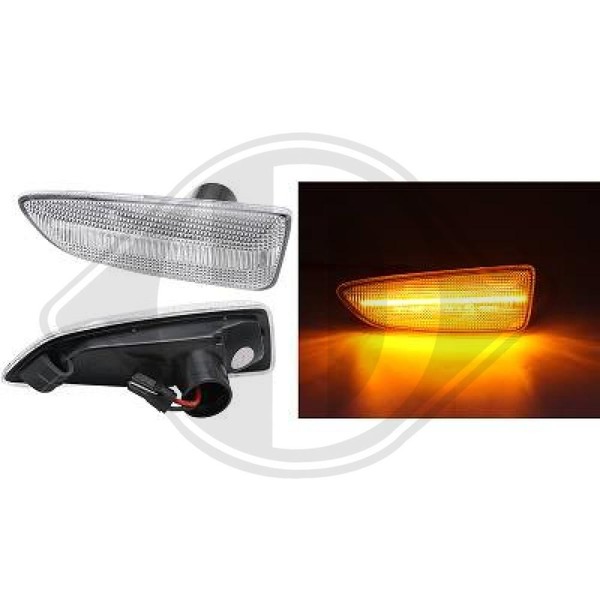 Diederichs Blinkleuchte Vorne Links Rechts LED Passend FüR Opel Astra J P10-image