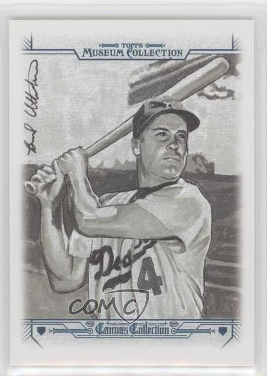 Duke Snider #CCR-10 2015 Topps Museum Collection Baseball Canvas Collection Reprints