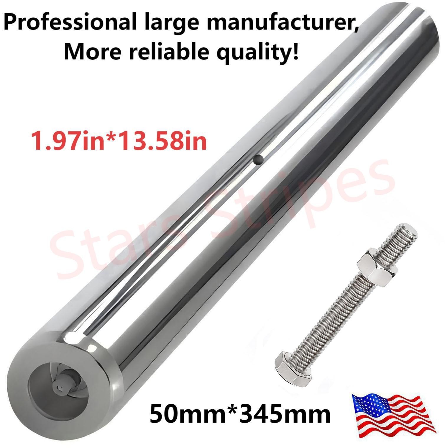 2Pai New upgraded Excavator Universal Bucket Pin 50mm X 345mm With grease nipple